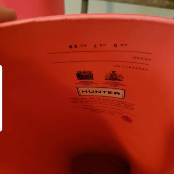 Hunter boots - Picture 2 of 3